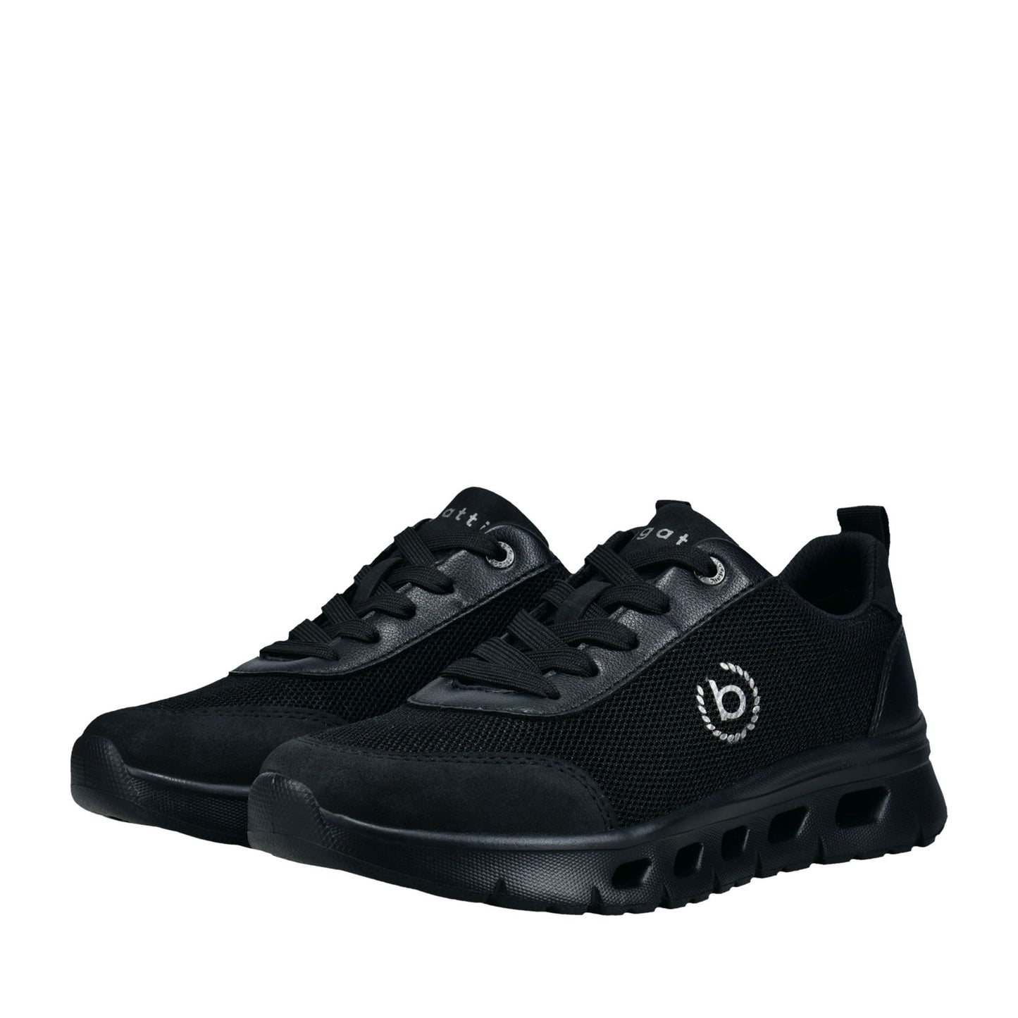 Women's Black Fashion Sneakers