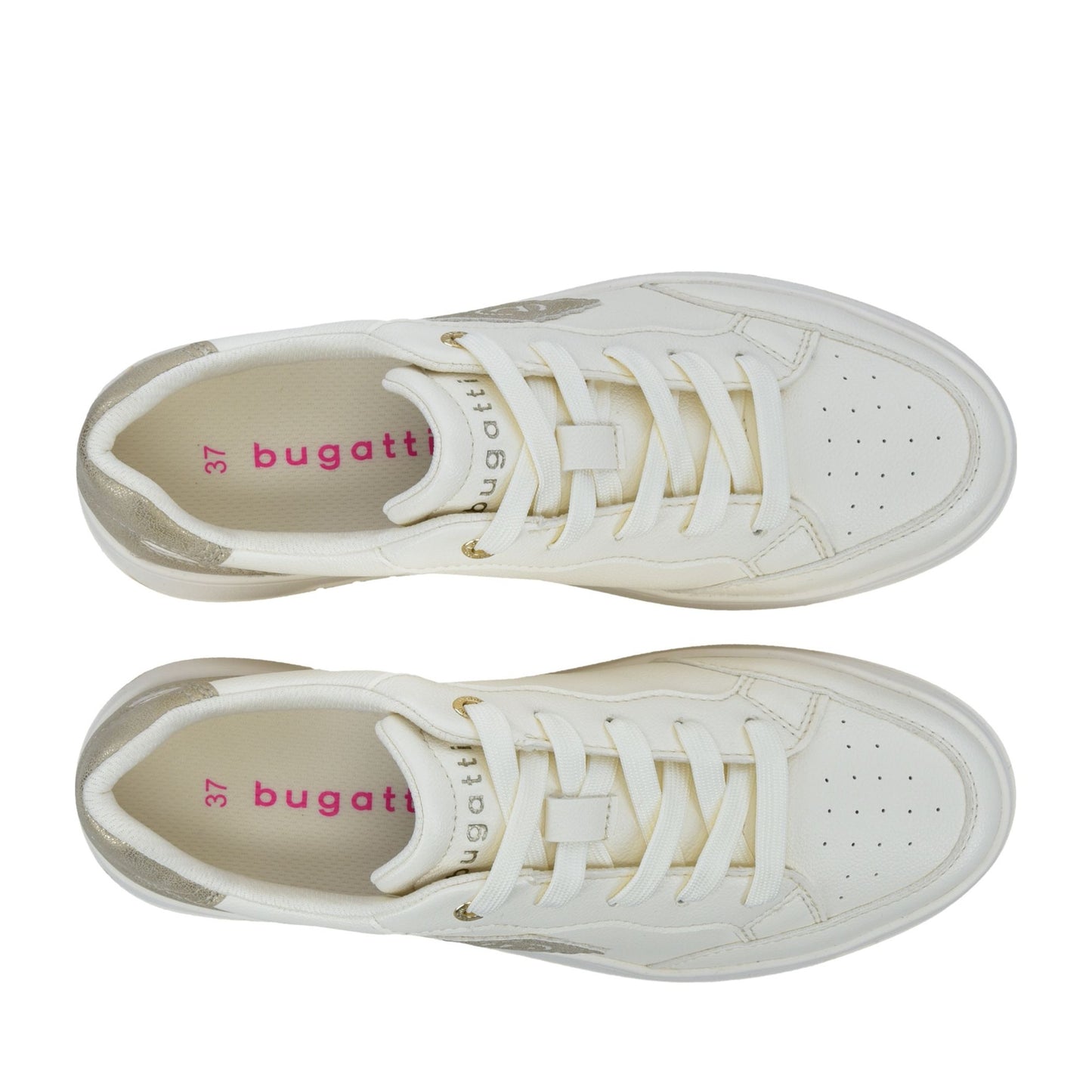 Women's White Fashion Sneakers