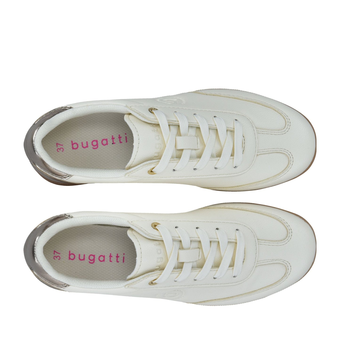 Women's White Fashion Sneakers