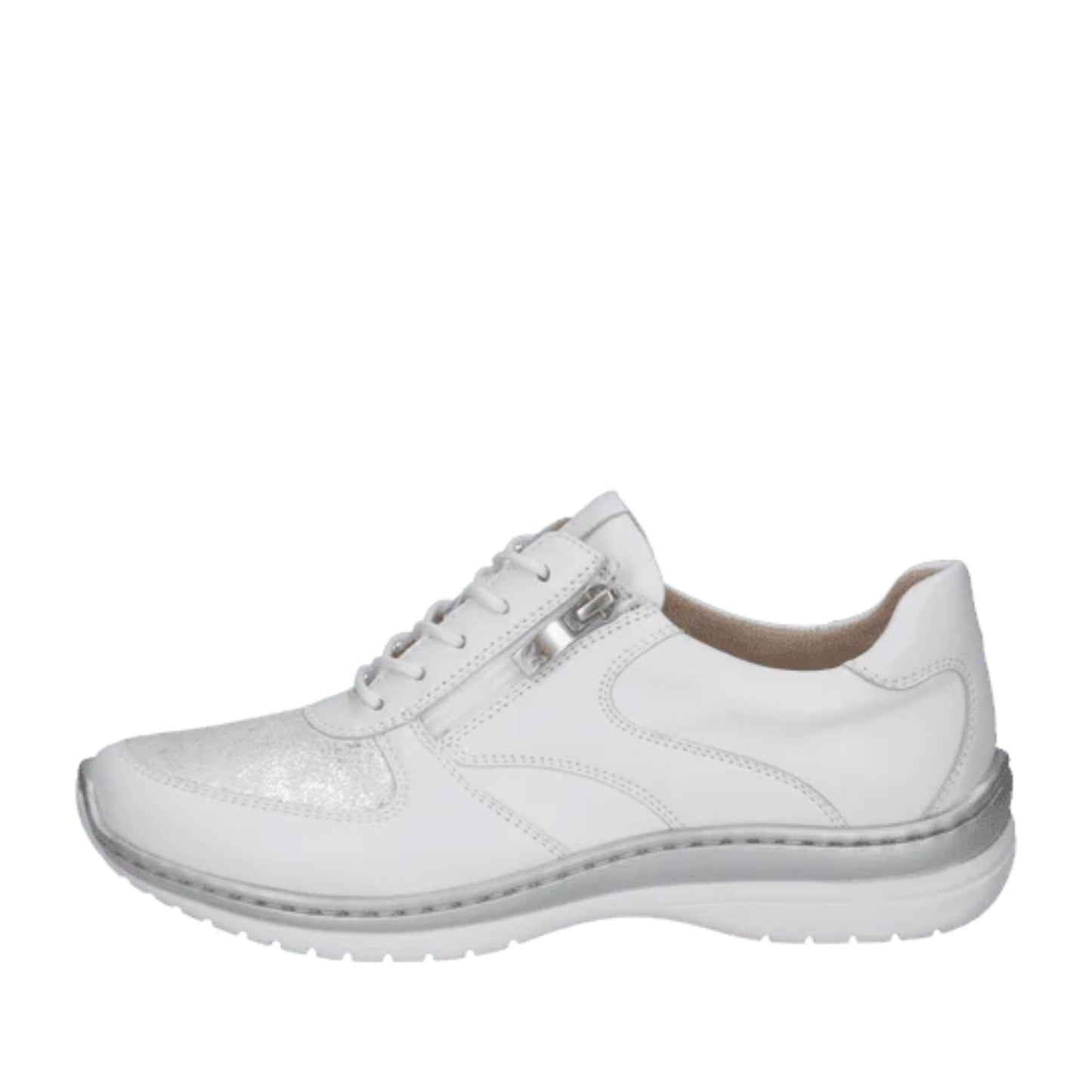 Women's White Fashion Sneakers