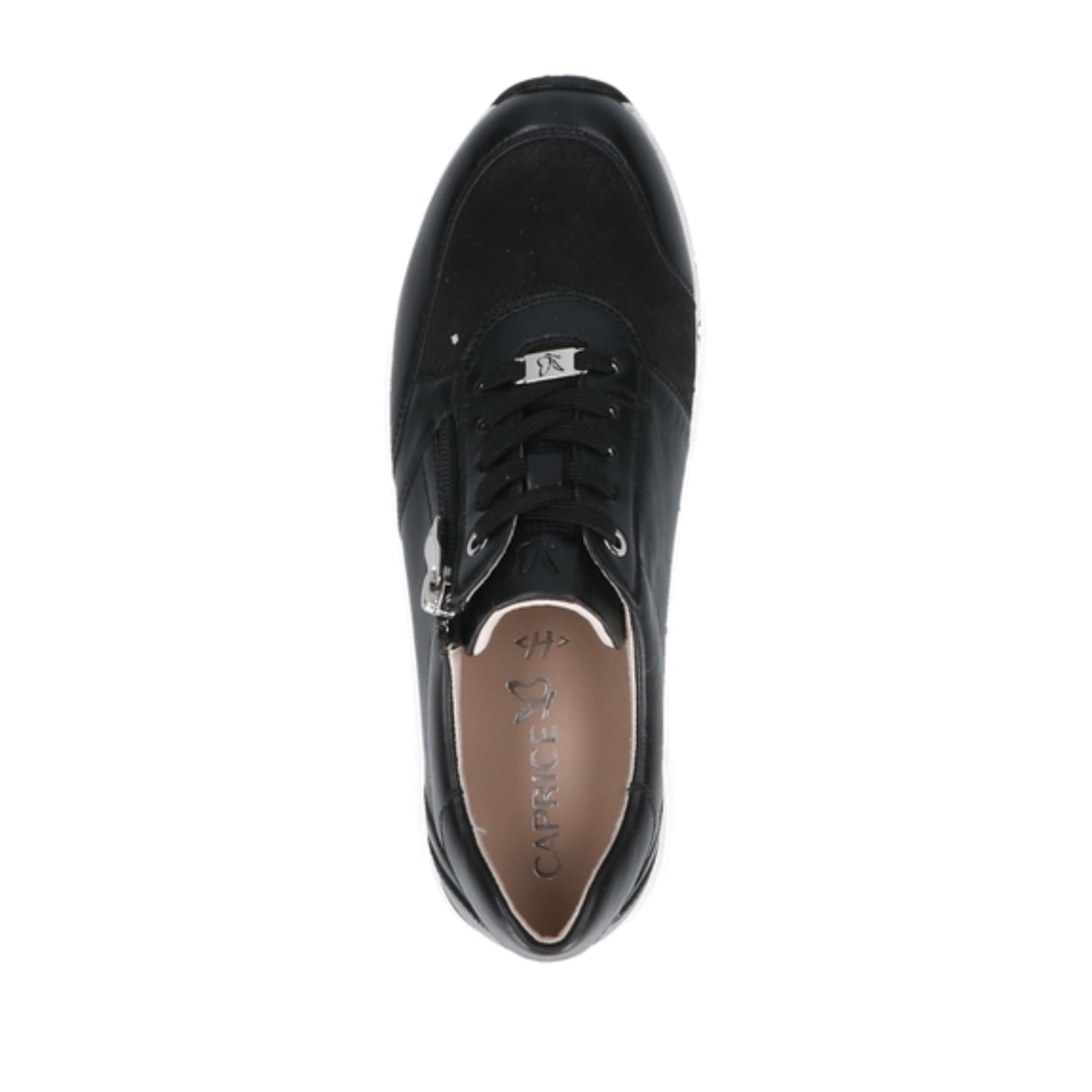 Women's Black Fashion Sneakers