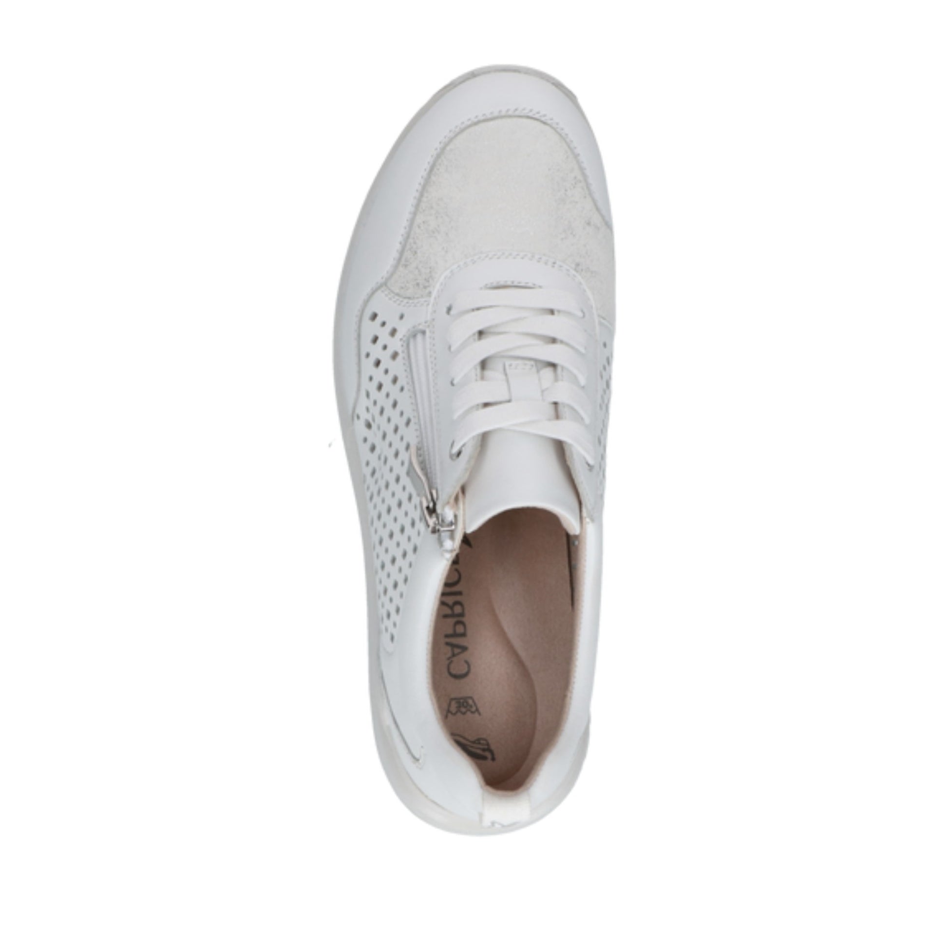 Women's White Fashion Sneakers
