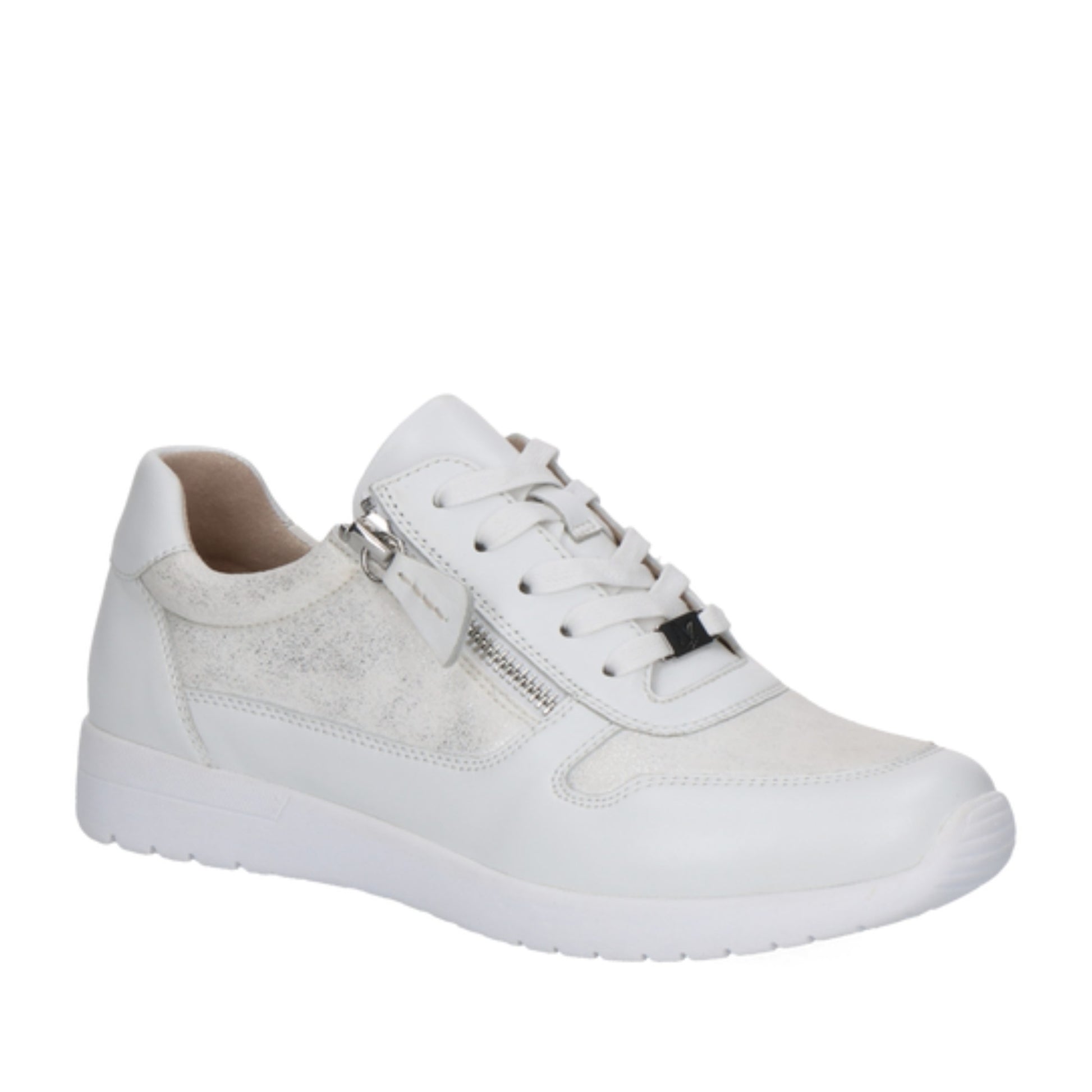 Women's White Fashion Sneakers
