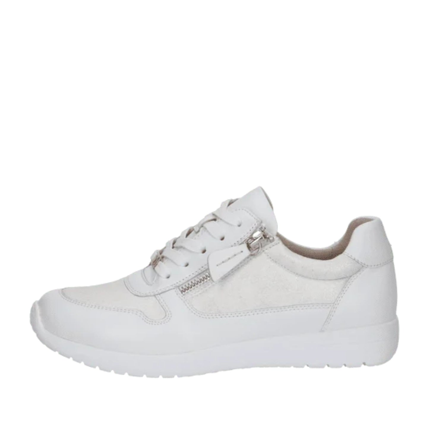 Women's White Fashion Sneakers