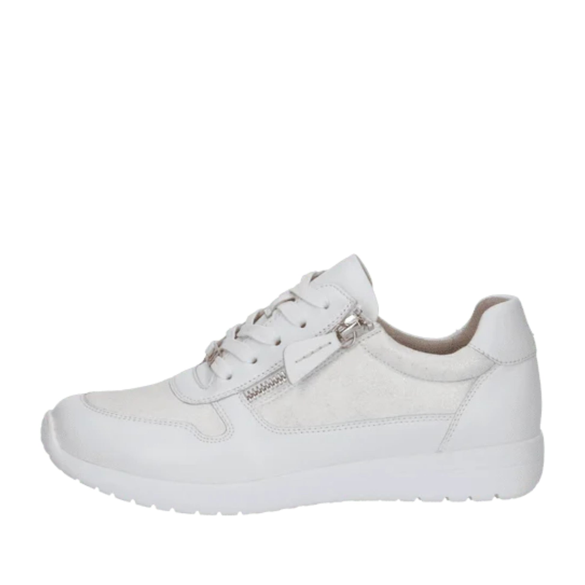 Women's White Fashion Sneakers