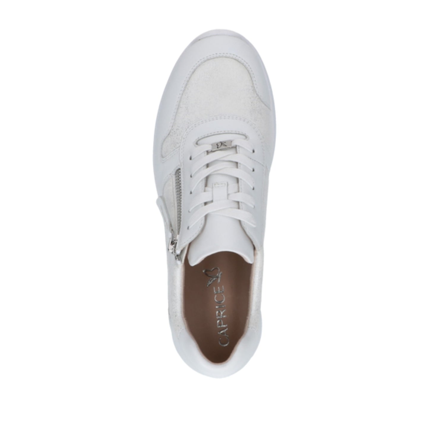 Women's White Fashion Sneakers