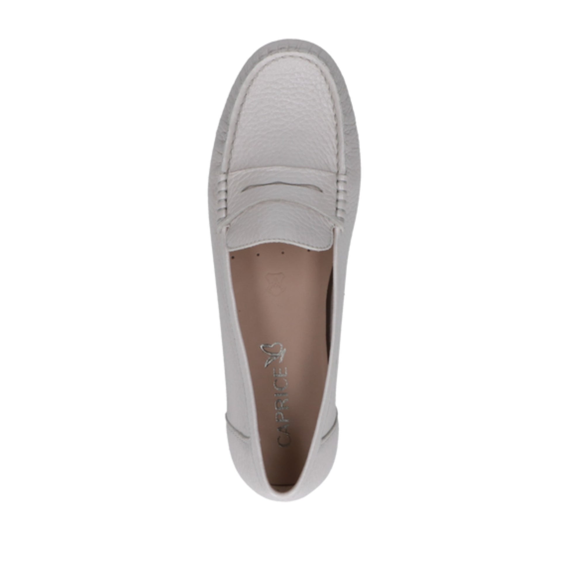 Women's Beige Moccasins
