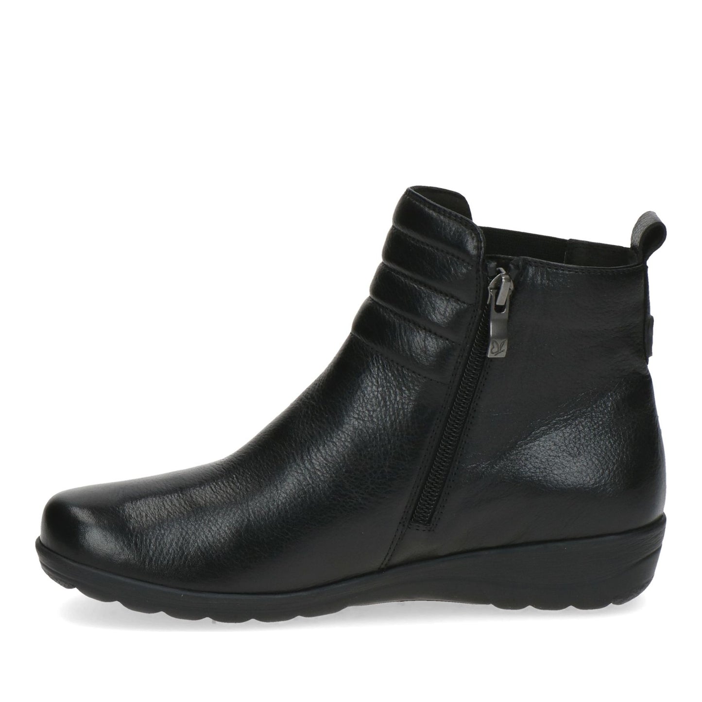 Women's Black Wedge Ankle Boots