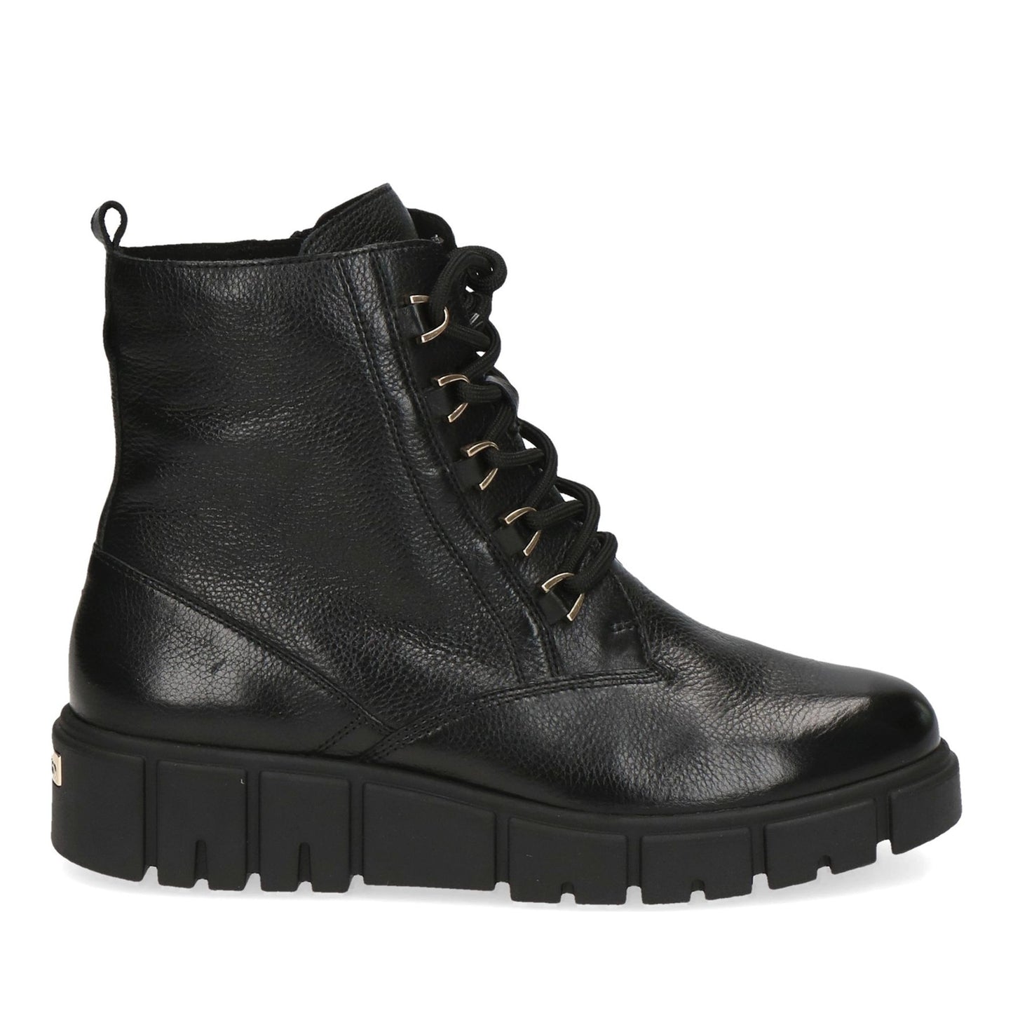 Women's Black Wedge Ankle Boots