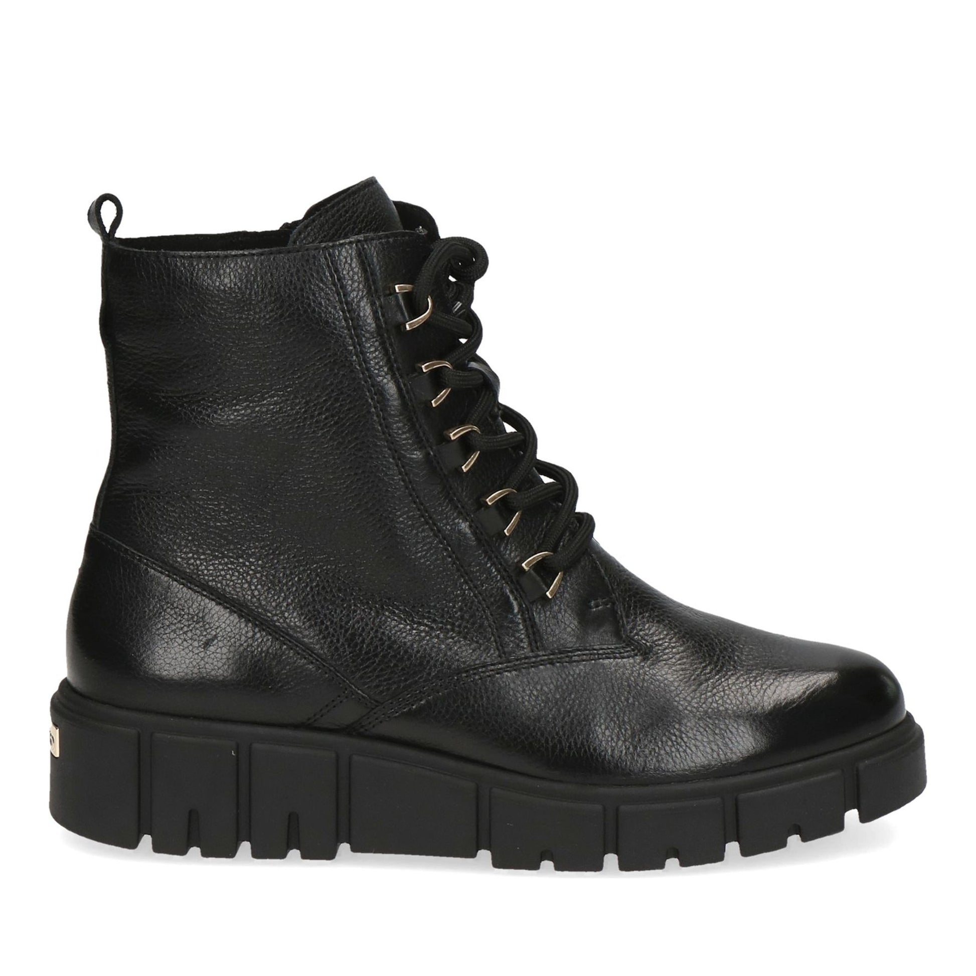 Women's Black Wedge Ankle Boots