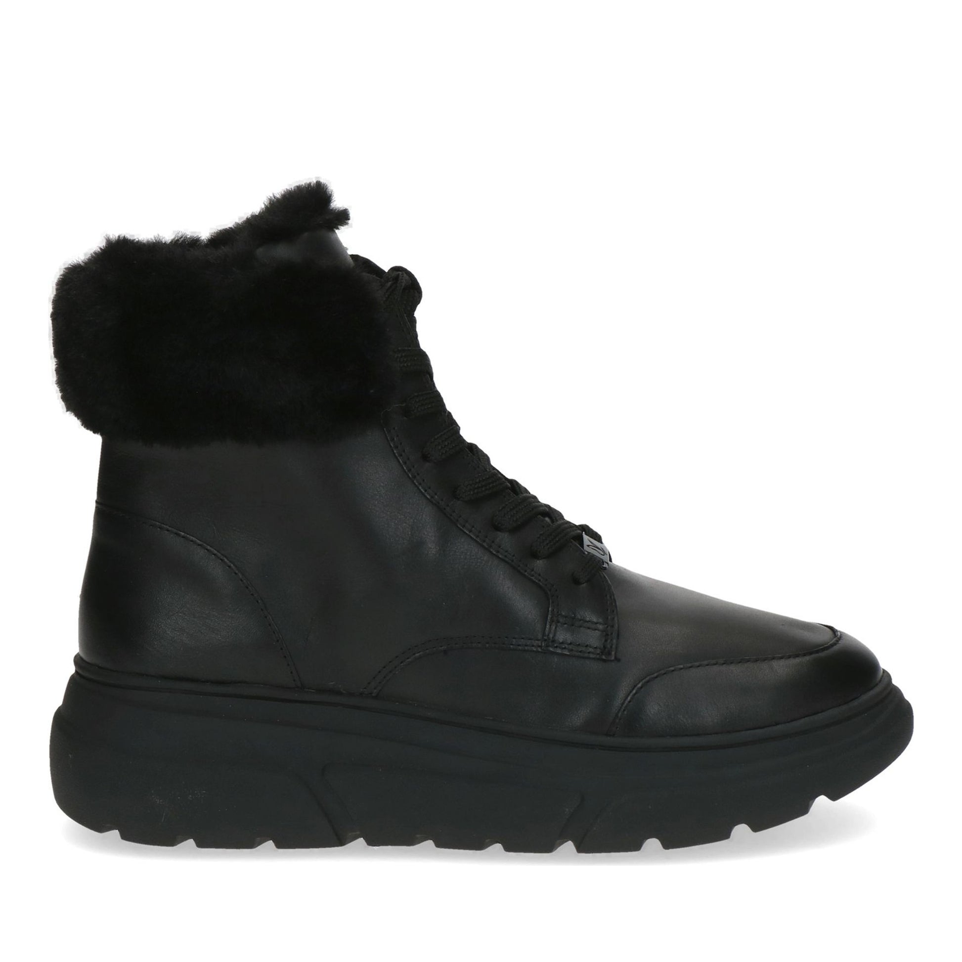 Women's Black Wedge Ankle Boots