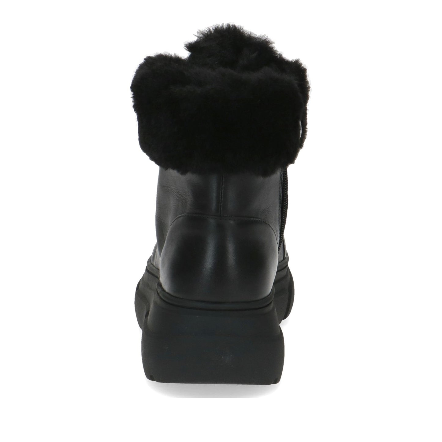 Women's Black Wedge Ankle Boots