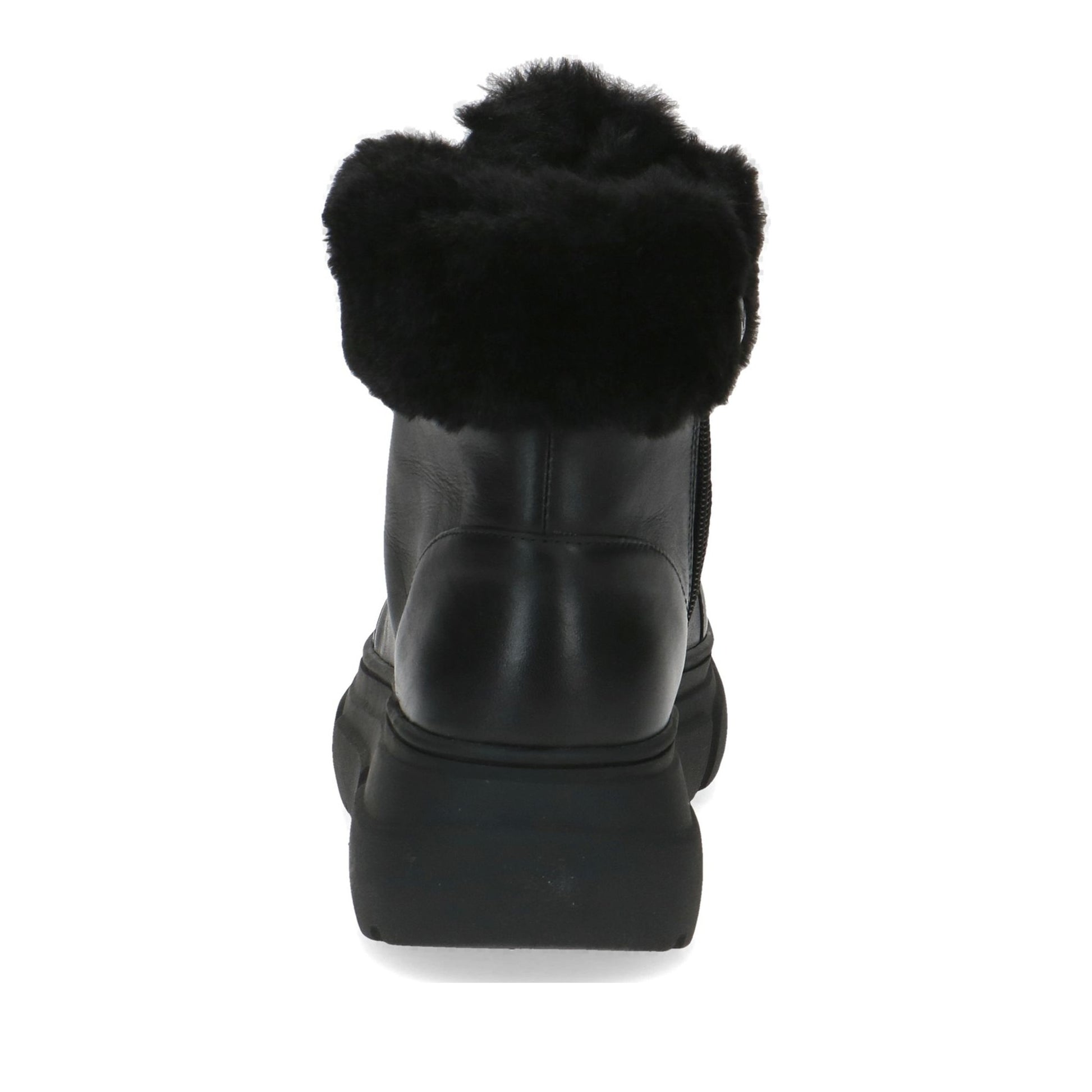 Women's Black Wedge Ankle Boots