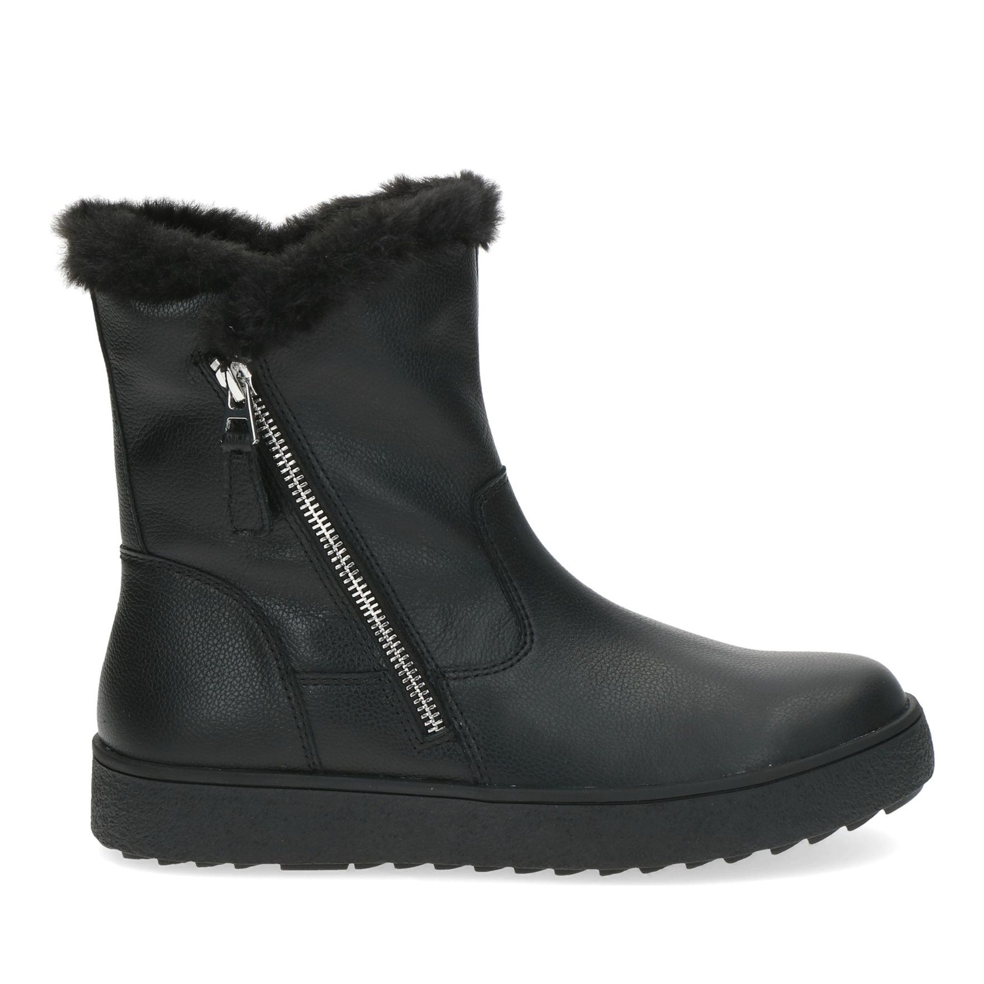 Women's Black Wedge Ankle Boots