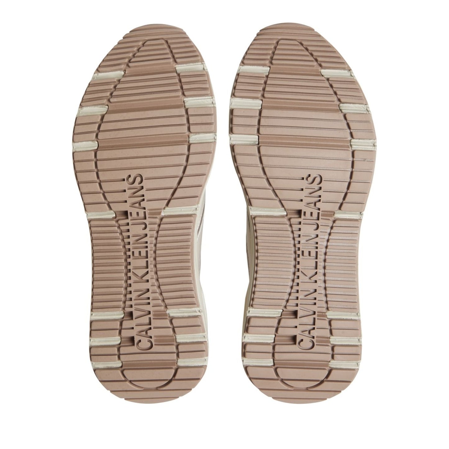 Women's Beige Chunky Athletic Sneakers