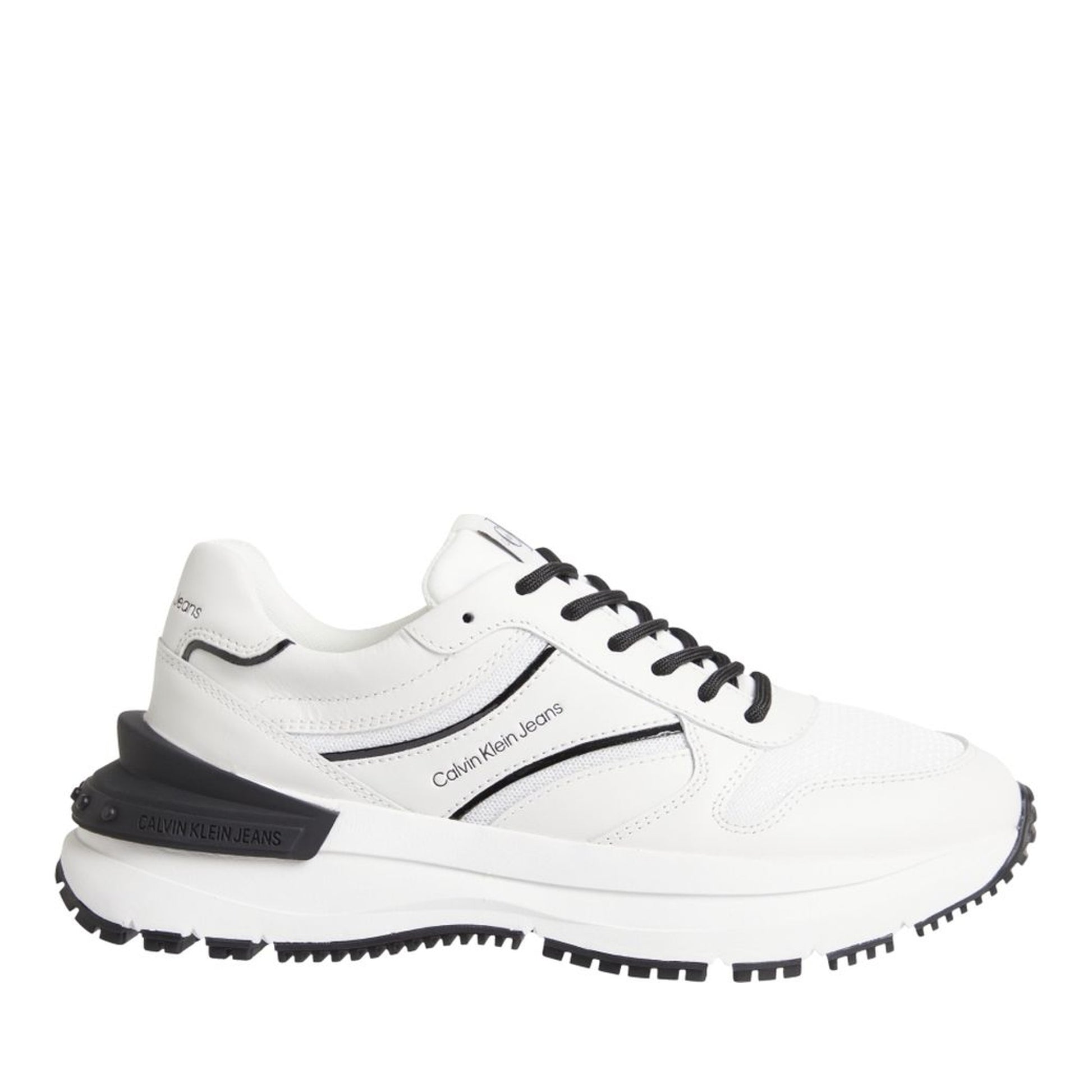 Women's White Chunky Athletic Sneakers