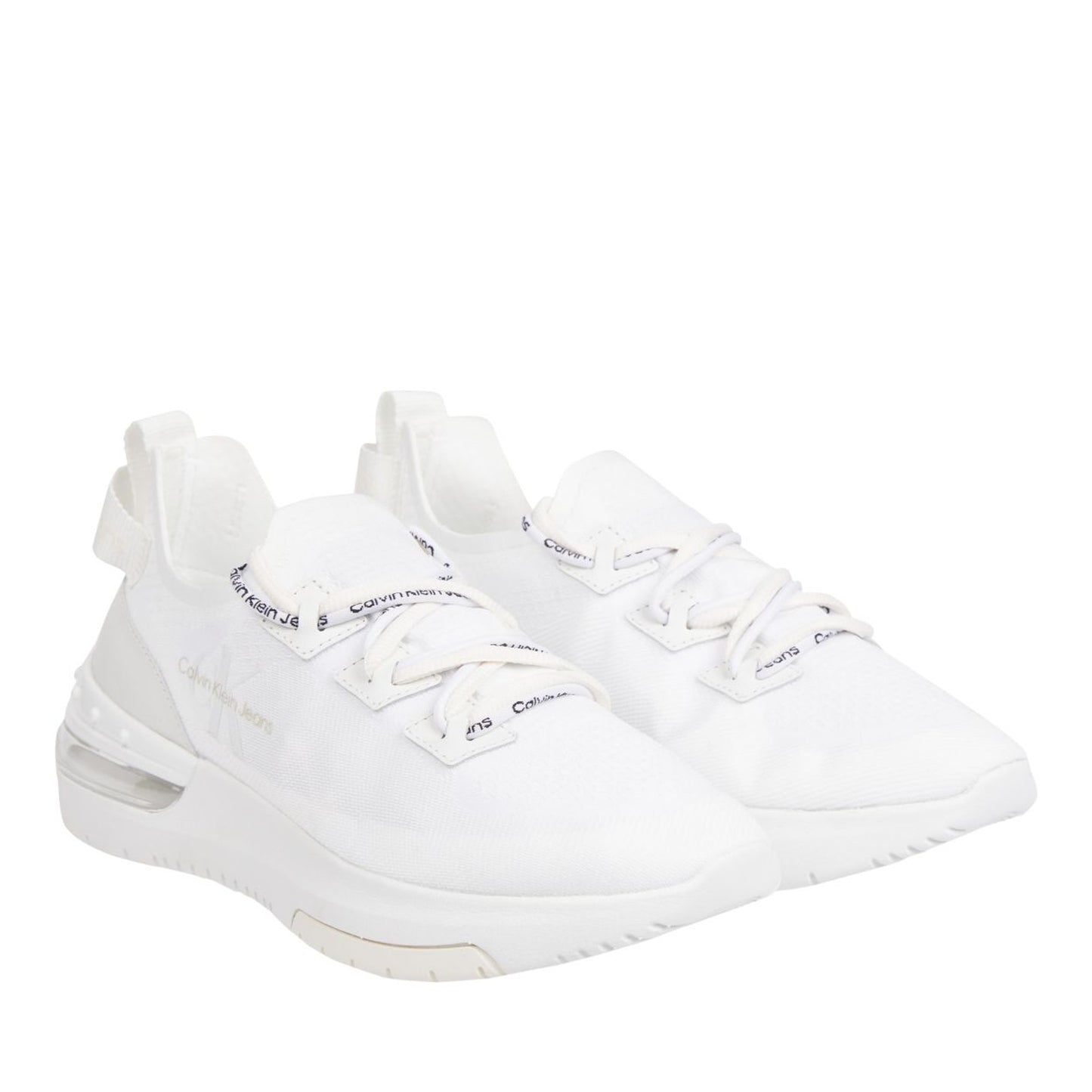 Women's White Sporty Athletic Sneakers