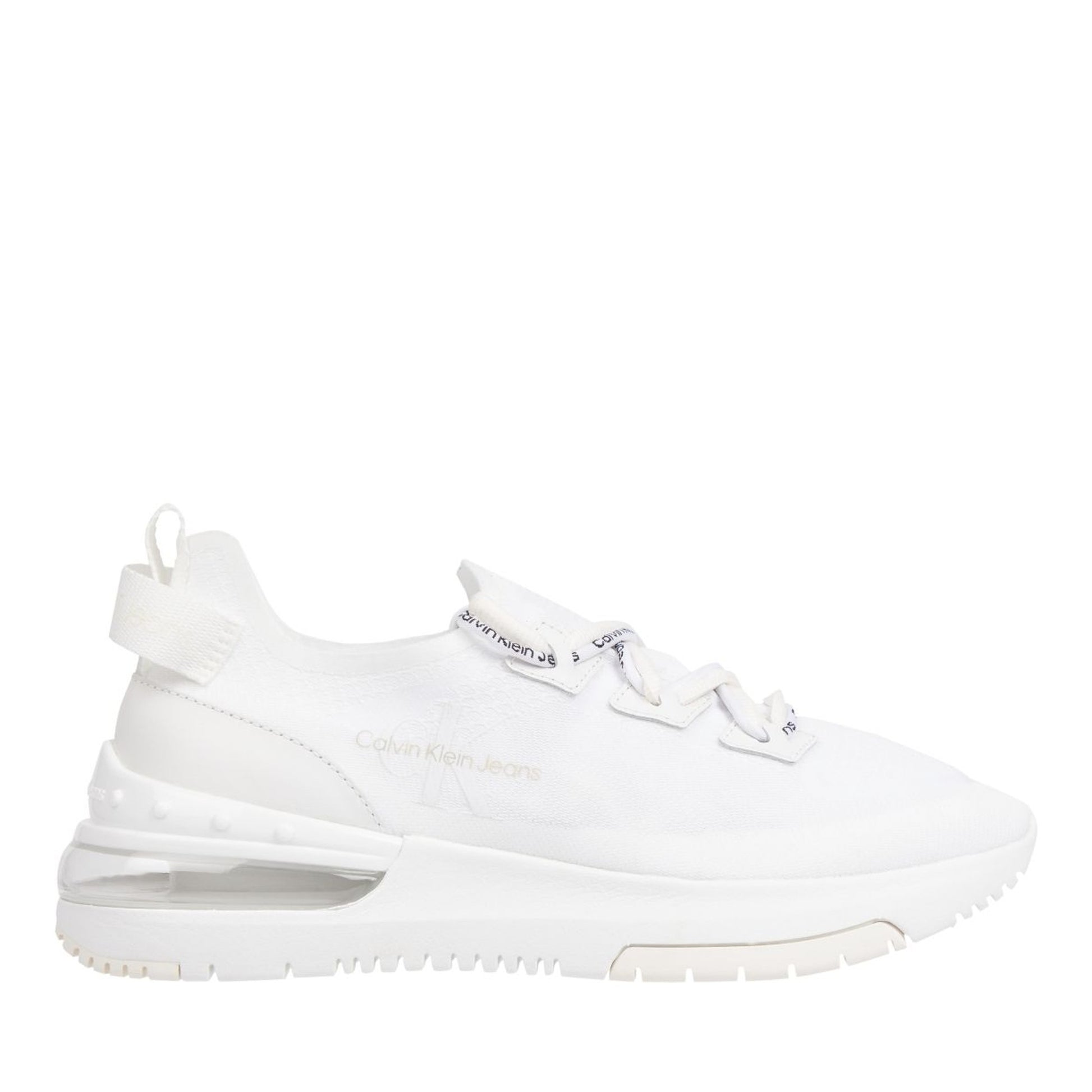 Women's White Sporty Athletic Sneakers
