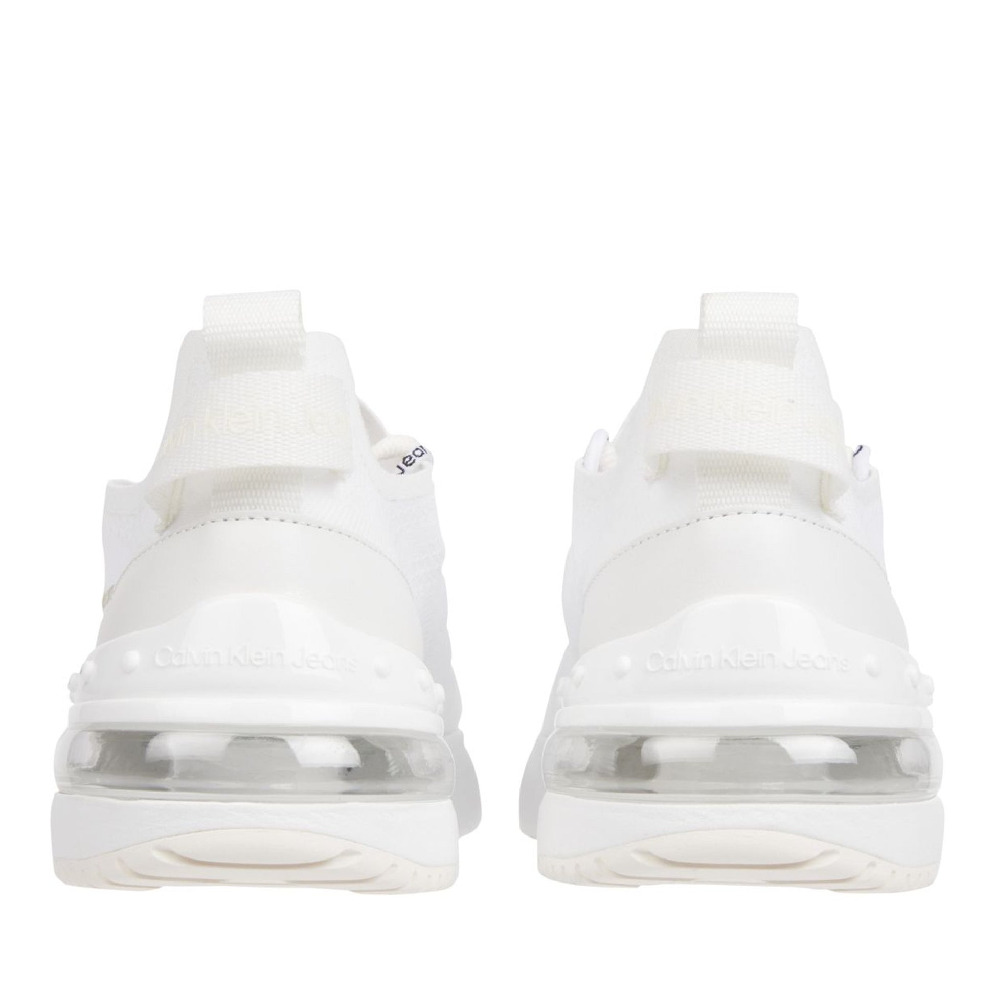 Women's White Sporty Athletic Sneakers