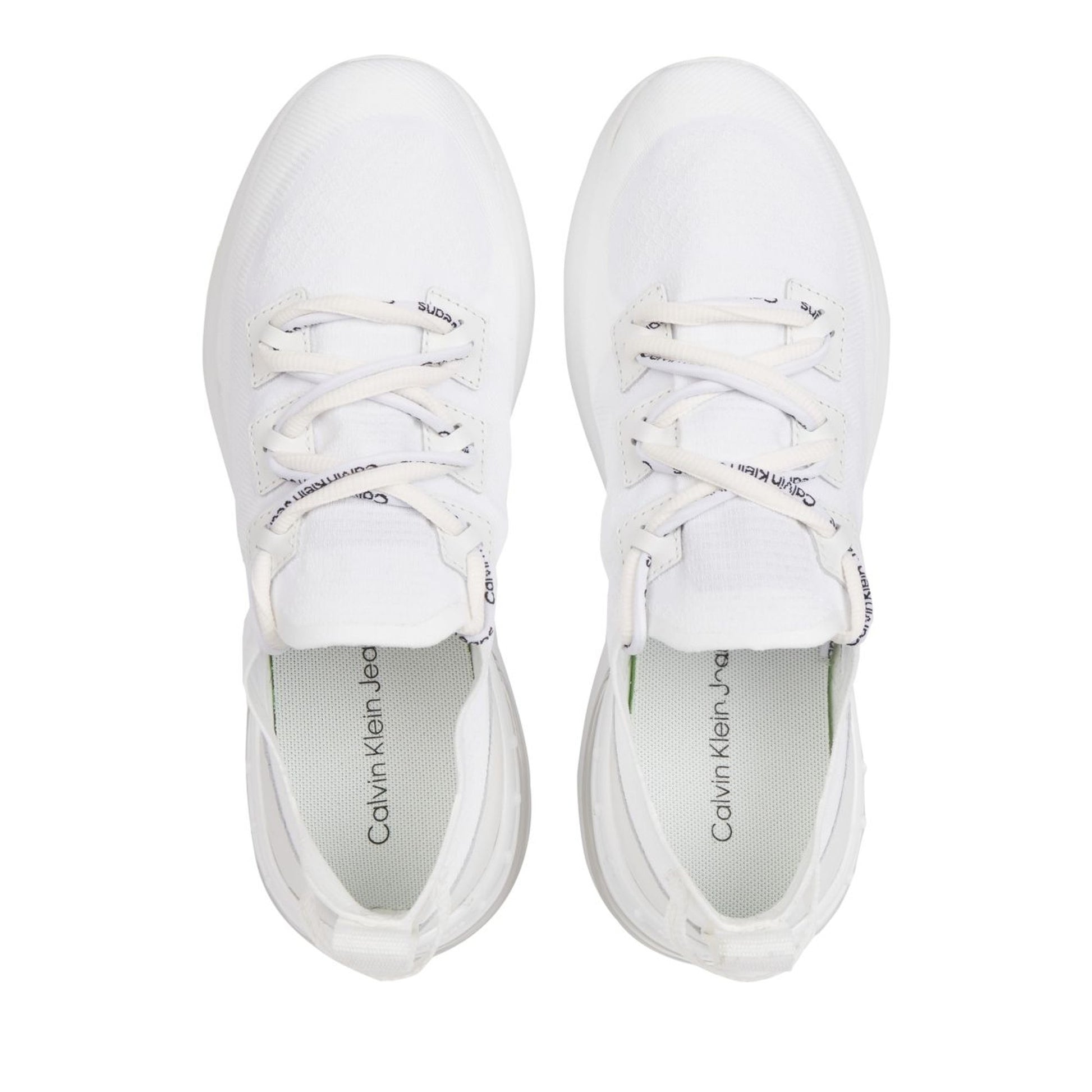 Women's White Sporty Athletic Sneakers