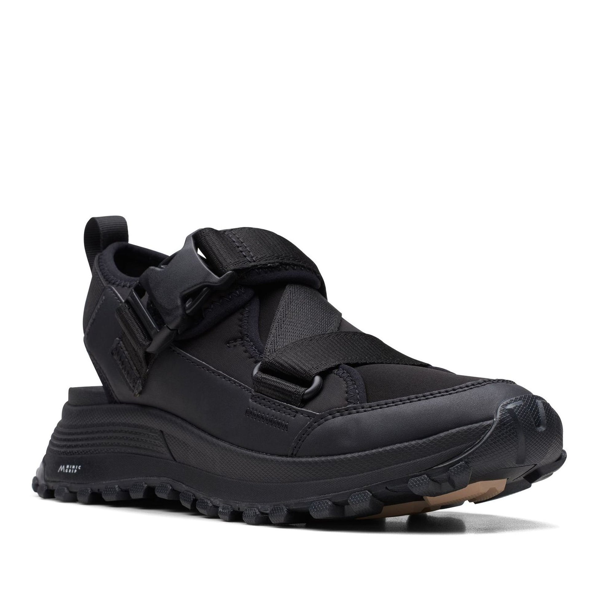 ATLTrek Women's Black Wedge Sandals