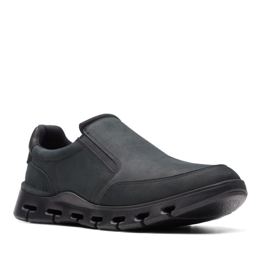 Nature X One Men's Black Wedge Athletic Sneakers