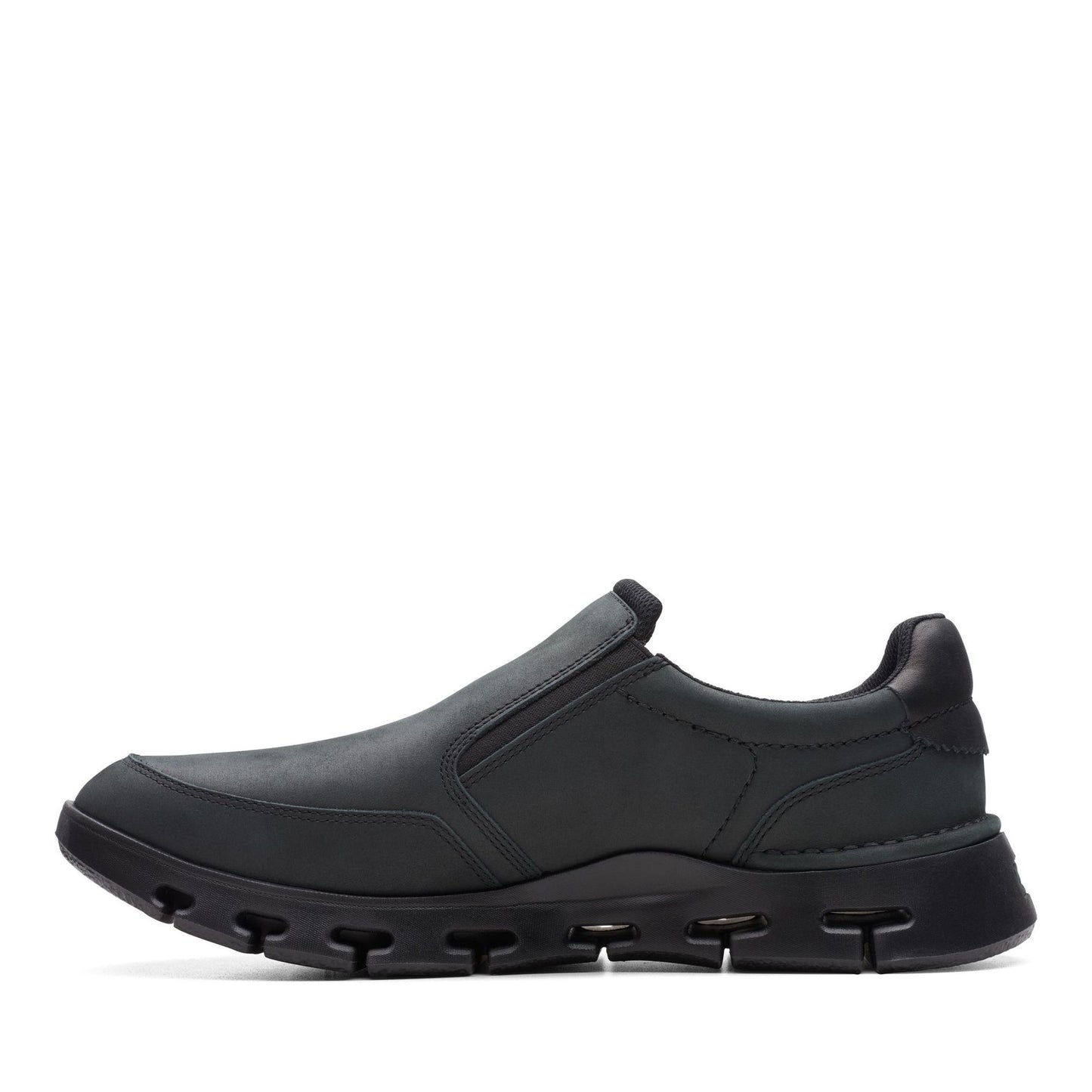 Nature X One Men's Black Wedge Athletic Sneakers