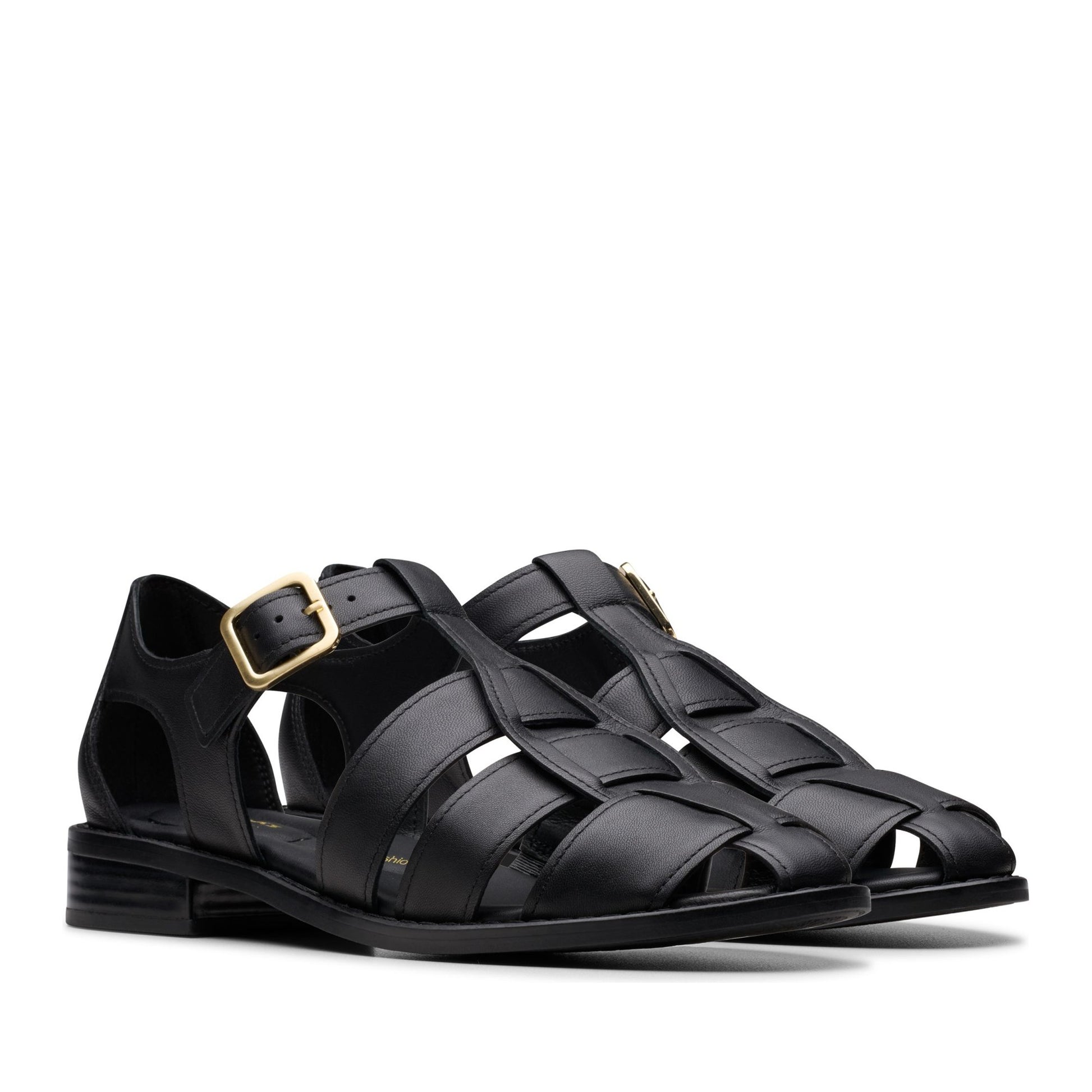 Hana Sun D Women's Black Sandals