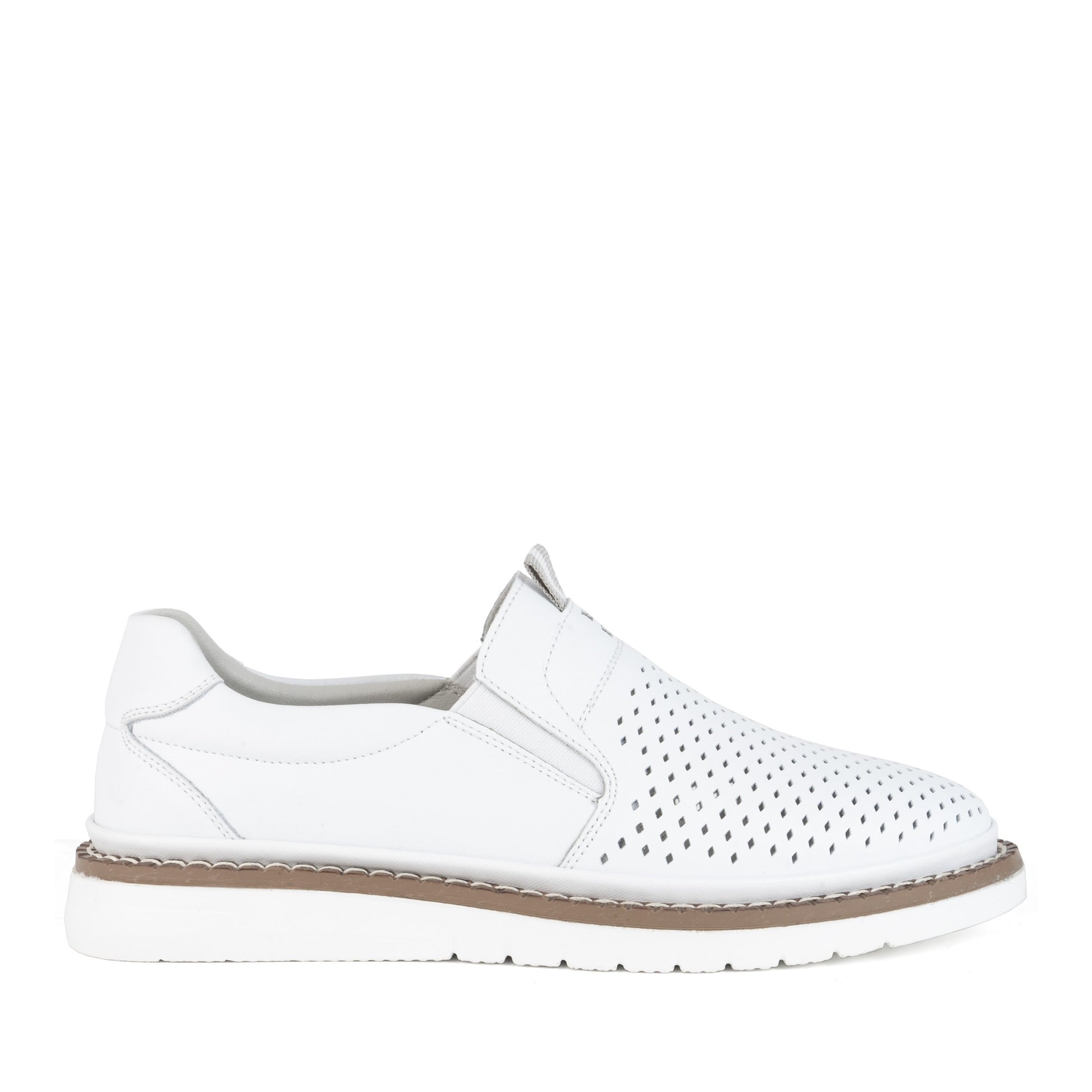 Women's White Fashion Sneakers