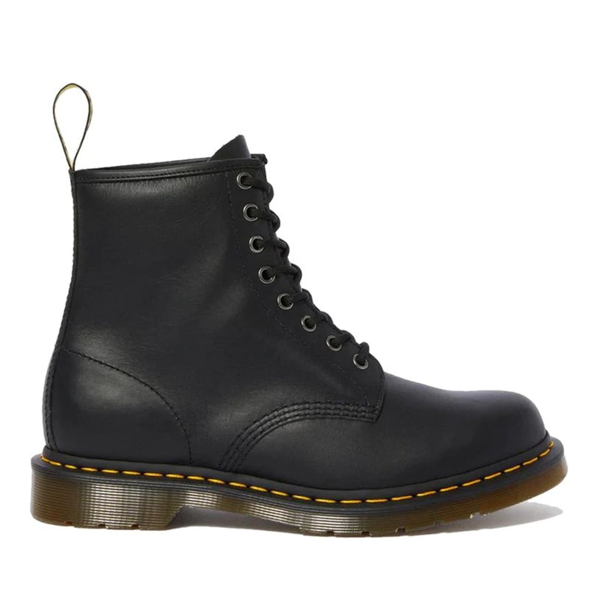 1460 Nappa Black Ankle Boots