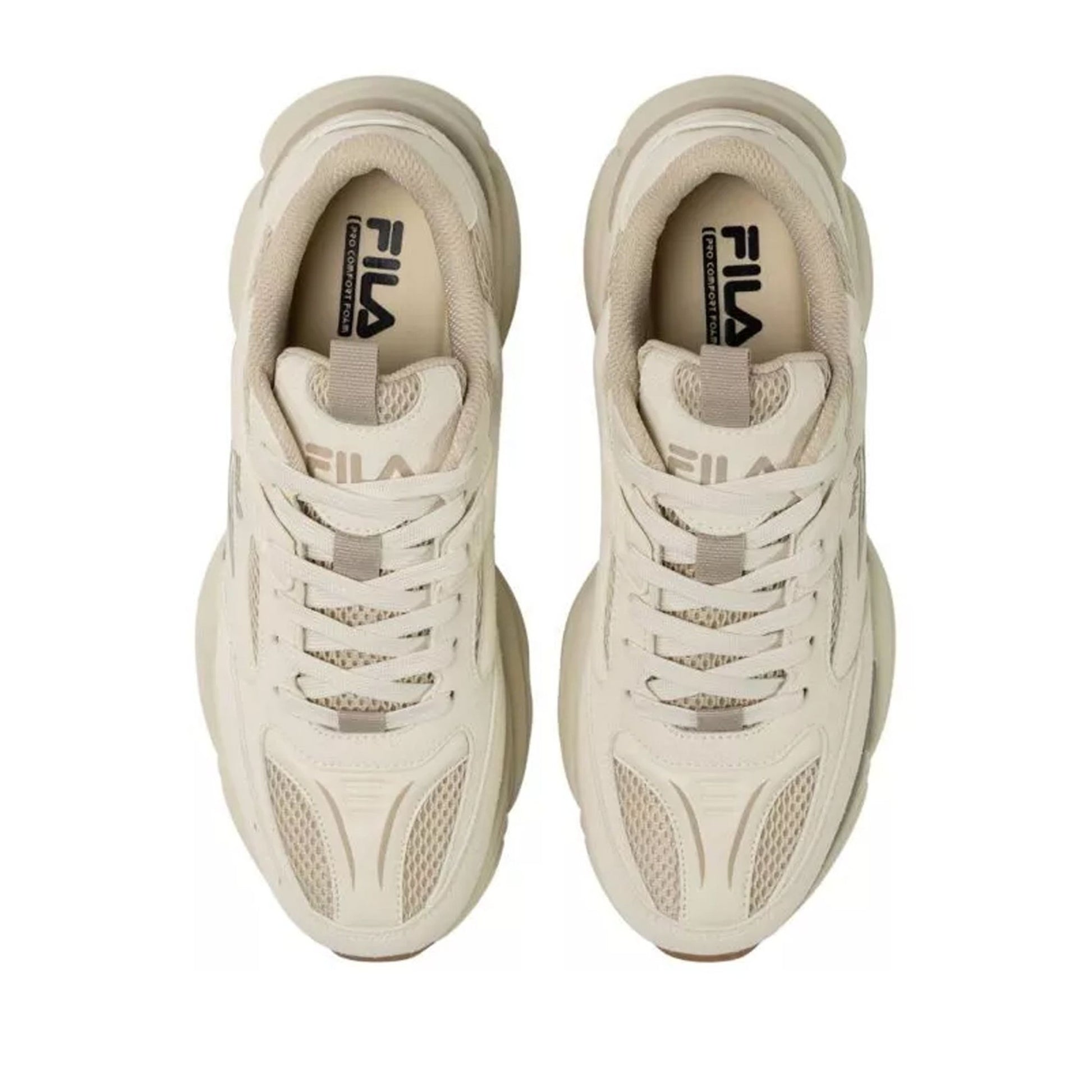 Recade Men's Beige Fashion Sneakers
