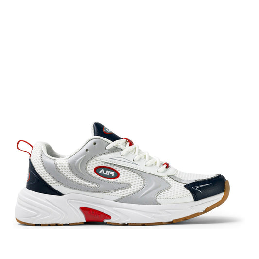 Kreatix Men's White Fashion Sneakers