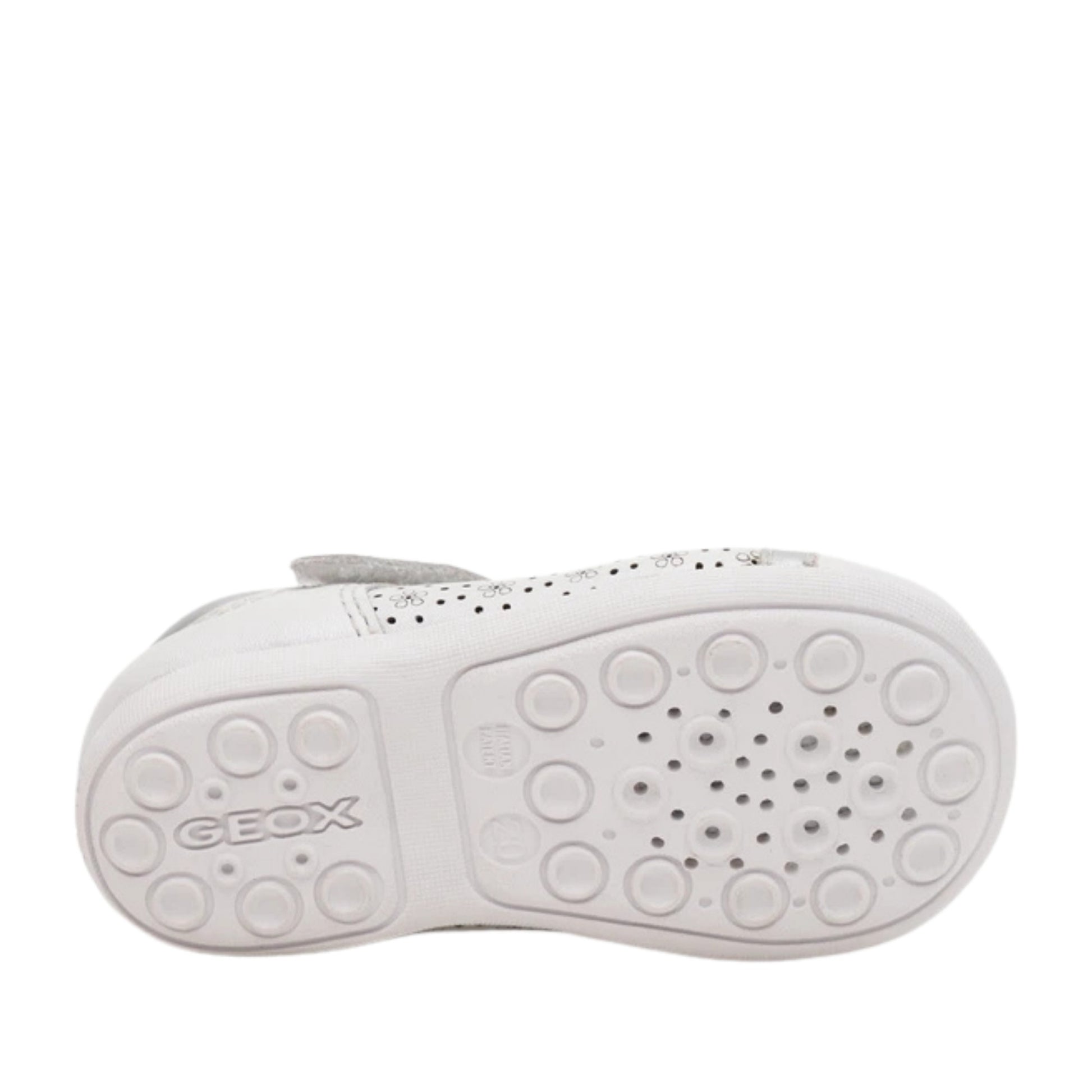 Girls' White Open-Toe Shoes