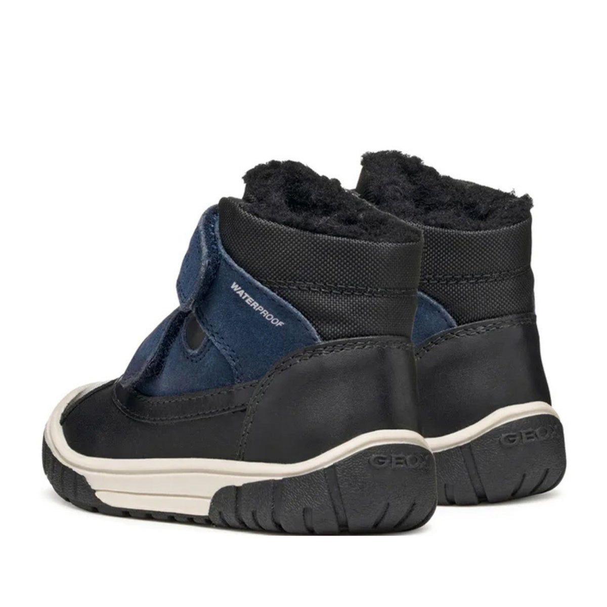 Omar Boys' Black Ankle Boots
