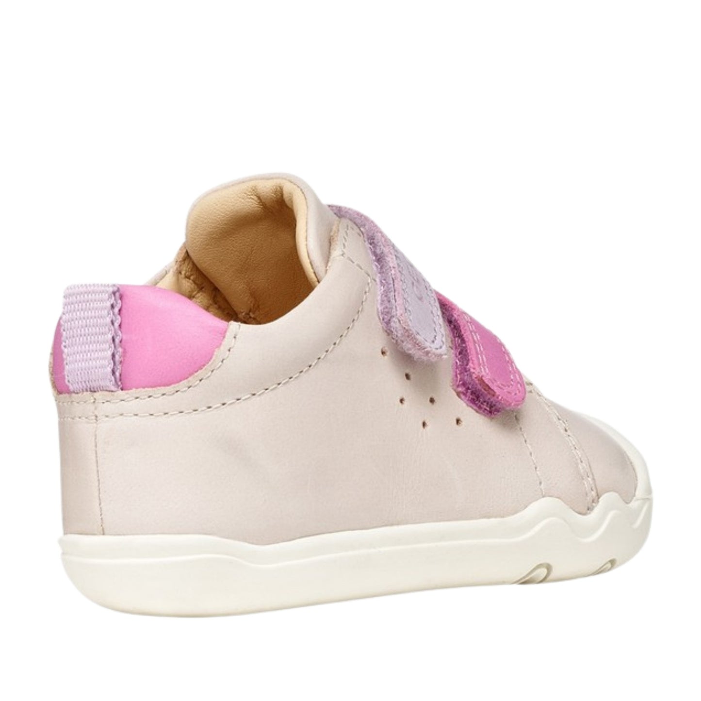 Steppieup Girls' Beige Fashion Sneakers