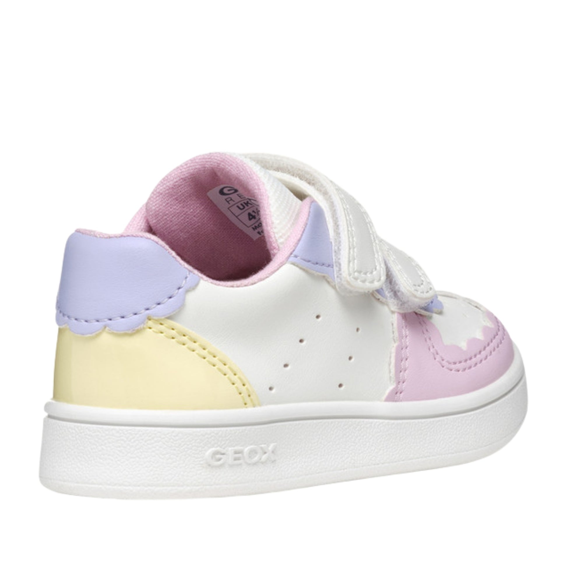 Eclyper Girls' White Fashion Sneakers