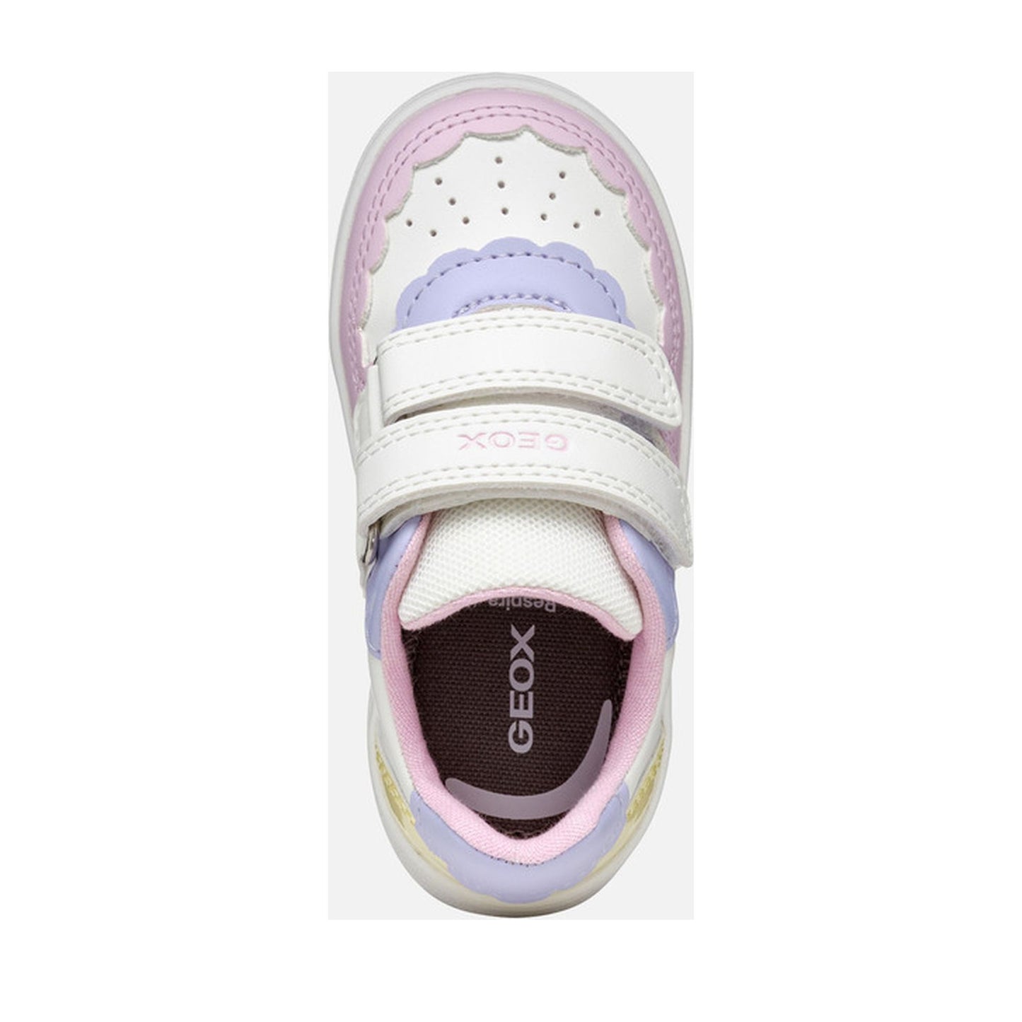 Eclyper Girls' White Fashion Sneakers