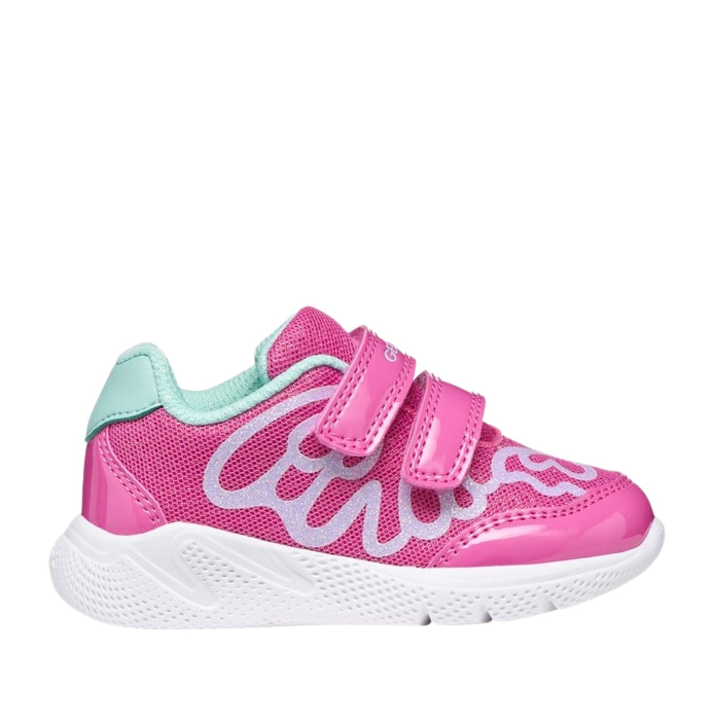 Sprintye Girls' Pink Fashion Sneakers