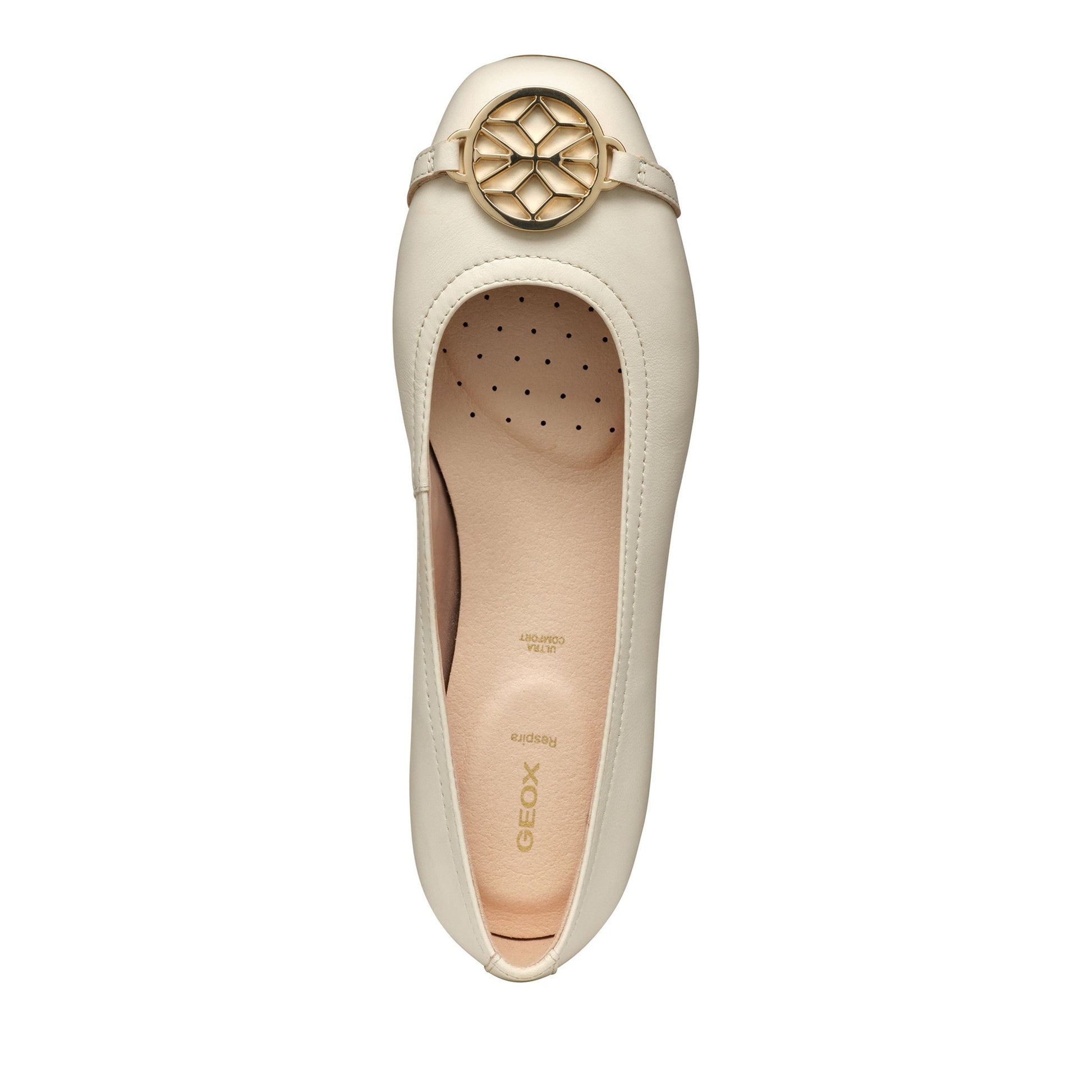 Annytah Women's Beige Ballet Flats