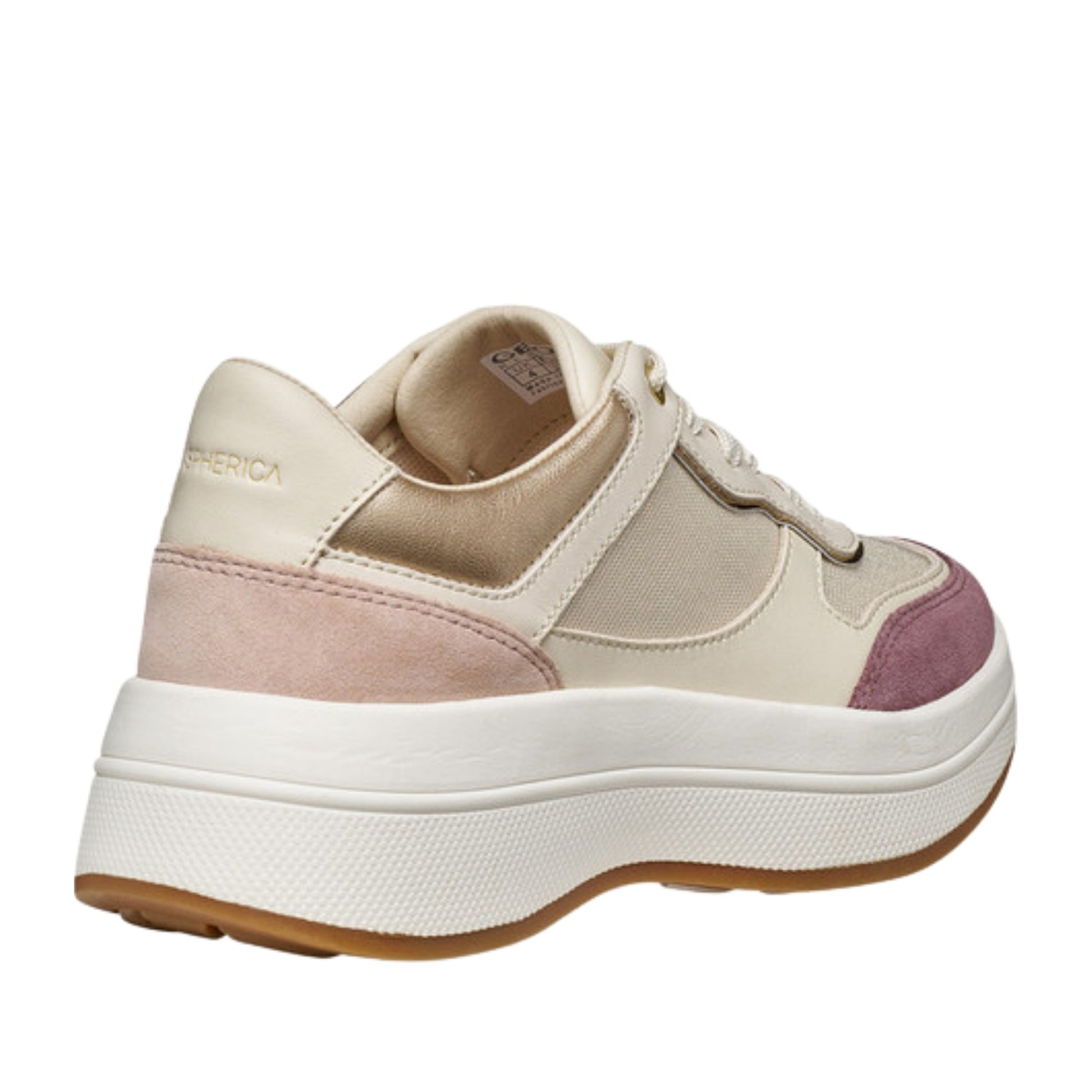Spherica Ecub-3 Women's Beige Fashion Sneakers