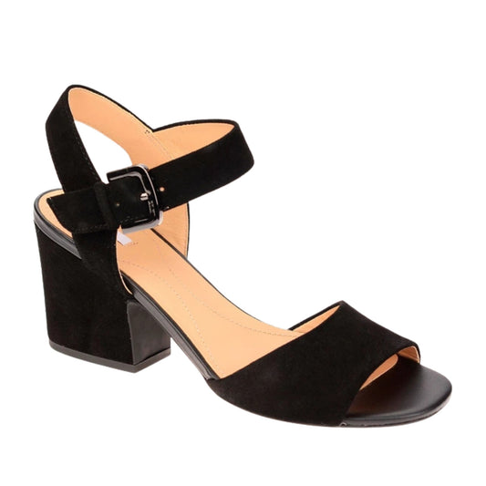 Women's Black Open-Toe Sandals