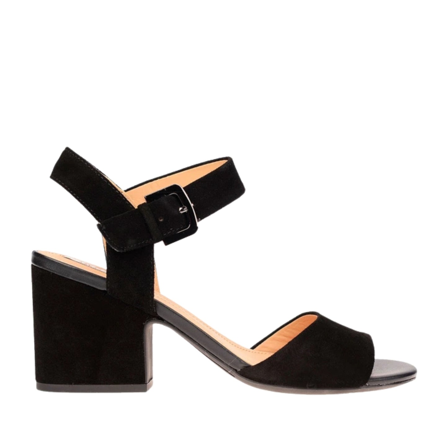 Women's Black Open-Toe Sandals