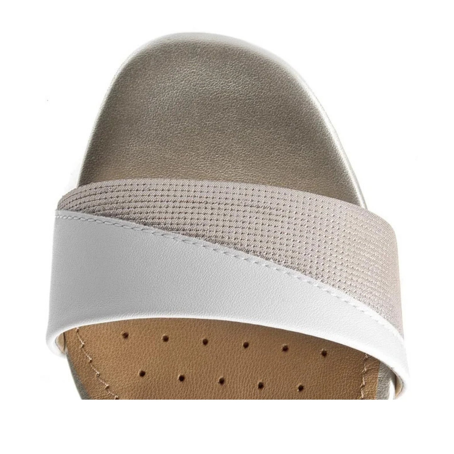 Women's White Open-Toe Sandals