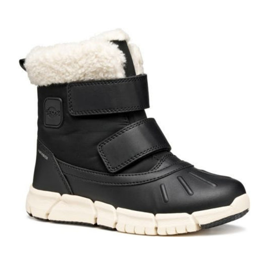 Flexyper Girls' Black Ankle Boots