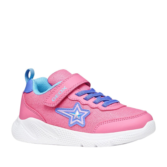 Sprintye Girls' Pink Fashion Sneakers