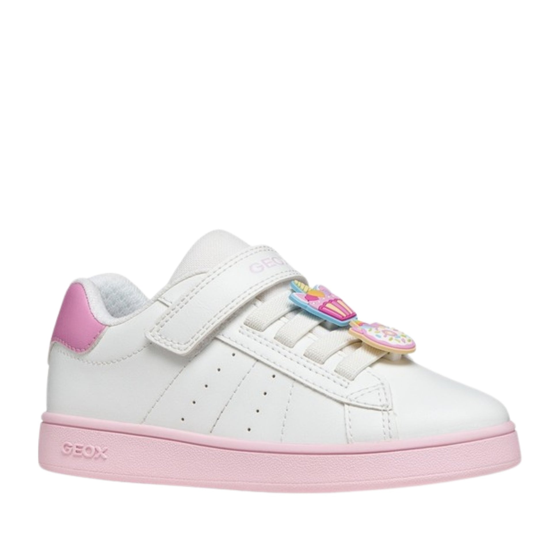 Eclyper Girls' White Fashion Sneakers