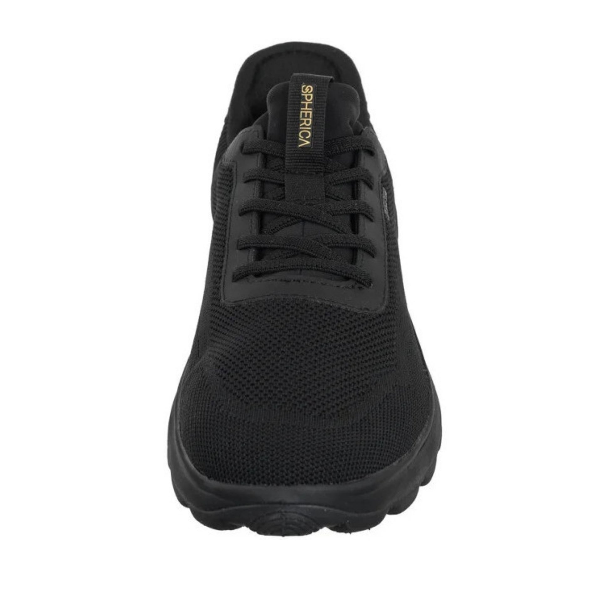 Spherica Plus Men's Black Fashion Sneakers