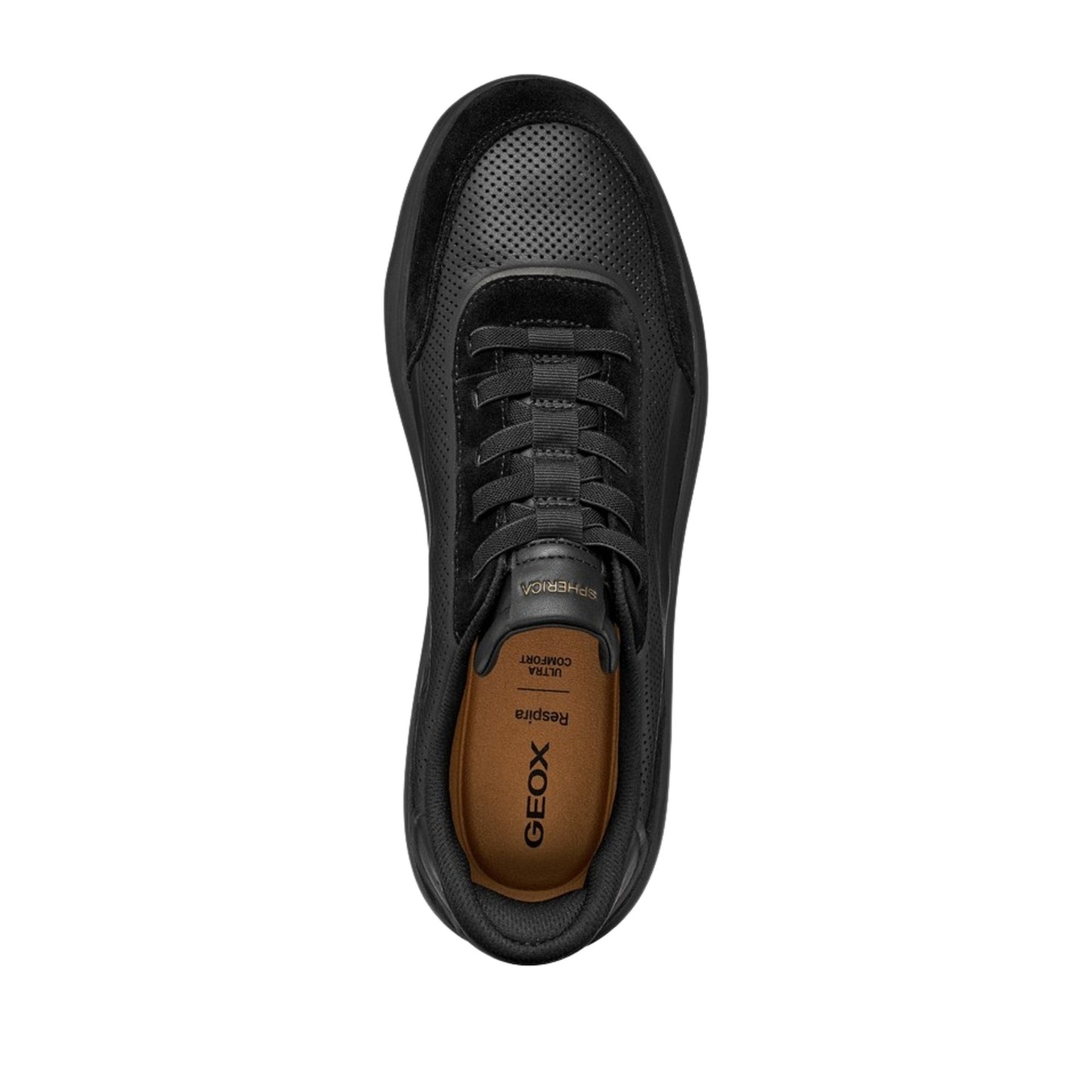 Spherica Plus Men's Black Fashion Sneakers