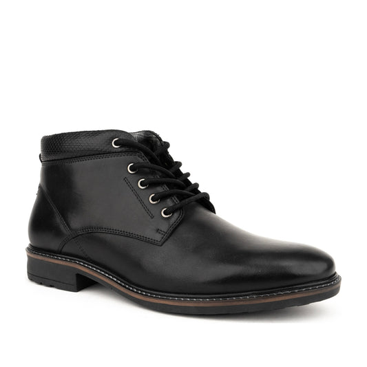 Men's Black Dress Ankle Boots