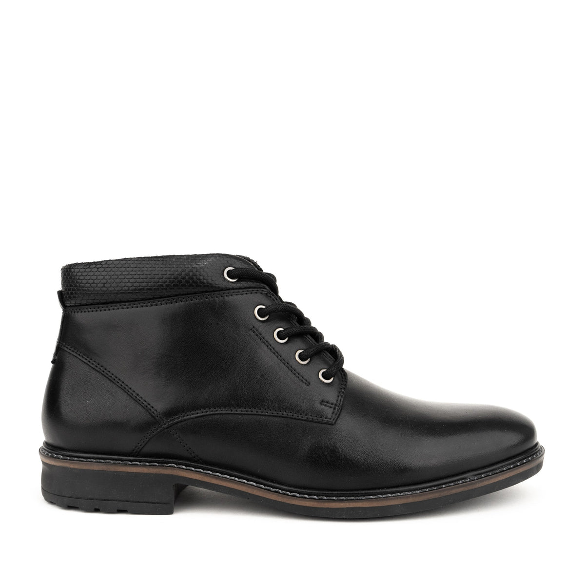 Men's Black Dress Ankle Boots